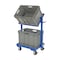 Vestil Multi-Tier Cart, 2 Shelf, 2 Basket, 200 lb., Steel, 200 lb Load Capacity, 3 Shelves, 19.0625" W TSCT-2B - alternate 2